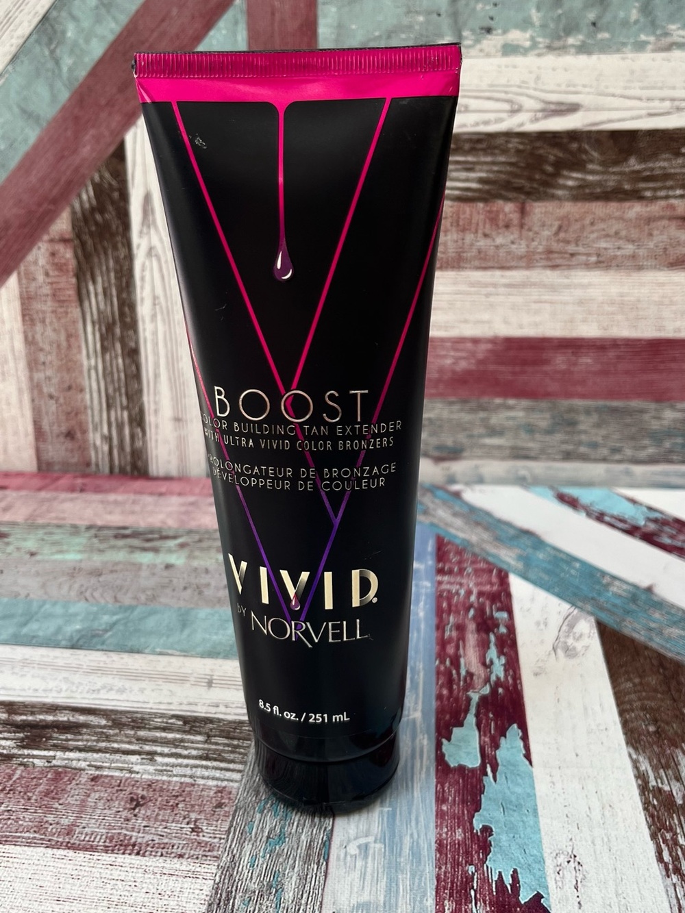 Norvell Vivid Boost Color Building Tan Lotion Extender Watermelon 8.5 Fl oz NEW
